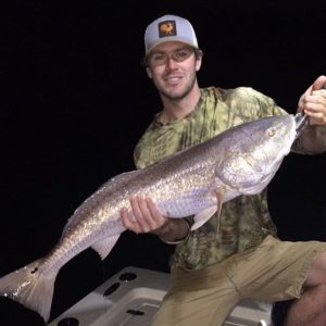 Captain Zach Armistead with a nice redfish